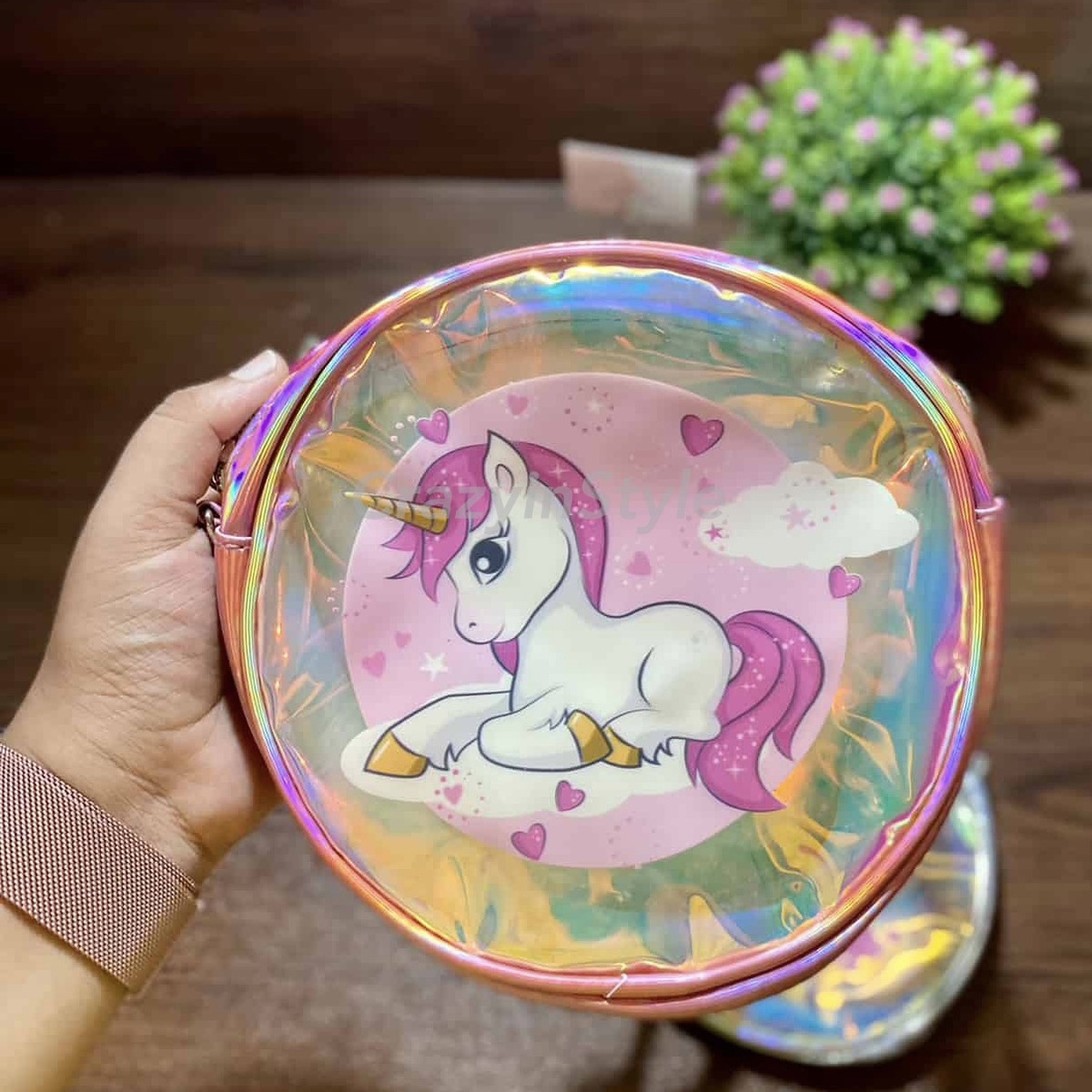 Buy Ganz H14521 Ribbon Unicorn Coin Purse with Strap , Pink and White  Online at Lowest Price Ever in India | Check Reviews & Ratings - Shop The  World